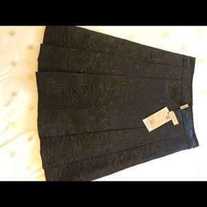 Burberry Black Holiday Skirt